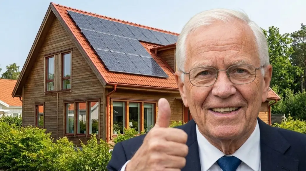 Solární panely na střeše